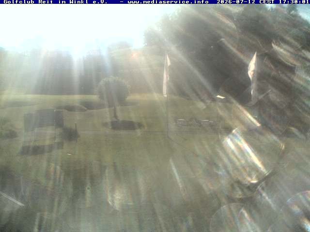 Archiv Foto Webcam Reit im Winkl: Golfplatz