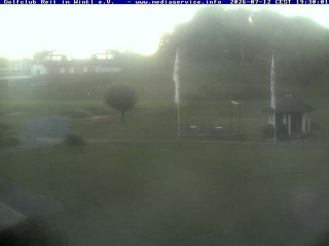 Archiv Foto Webcam Reit im Winkl: Golfplatz