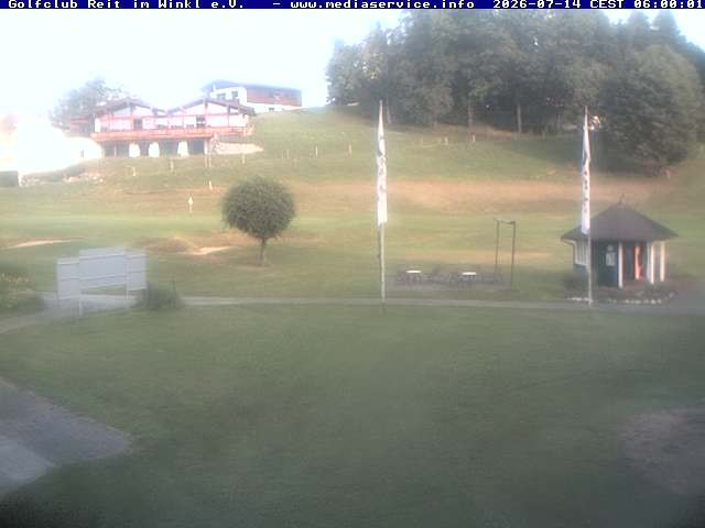 Archived image Webcam Golf course Reit im Winkl-Kössen