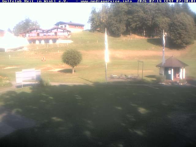 Archived image Webcam Golf course Reit im Winkl-Kössen