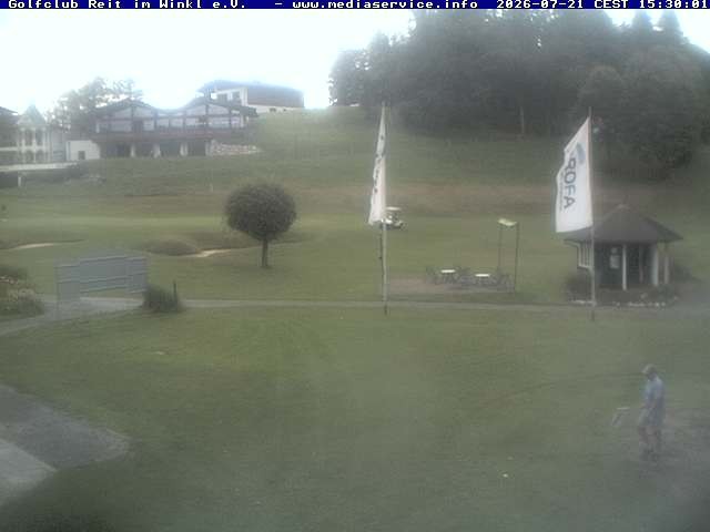 Archiv Foto Webcam Reit im Winkl: Golfplatz