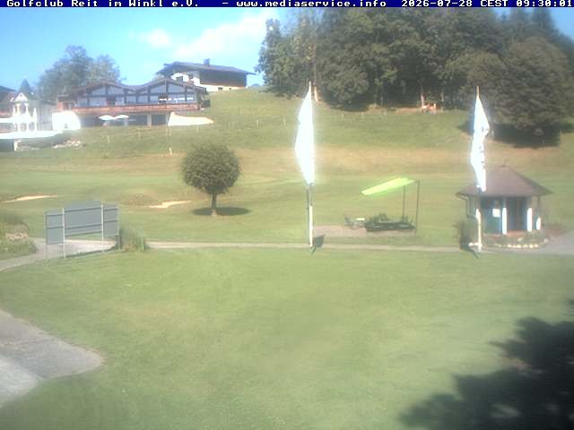 Archiv Foto Webcam Reit im Winkl: Golfplatz
