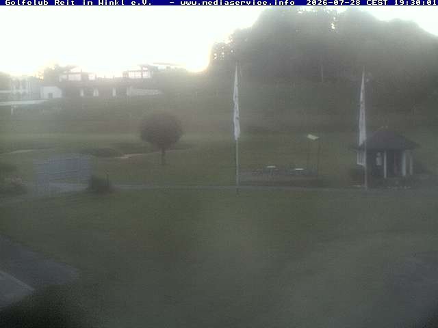 Archiv Foto Webcam Reit im Winkl: Golfplatz