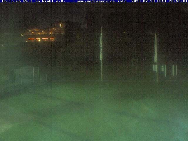 Archiv Foto Webcam Reit im Winkl: Golfplatz