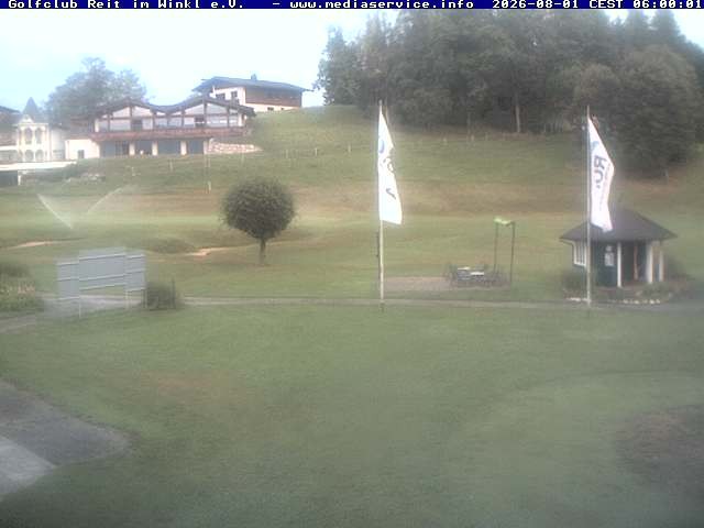 Archiv Foto Webcam Reit im Winkl: Golfplatz