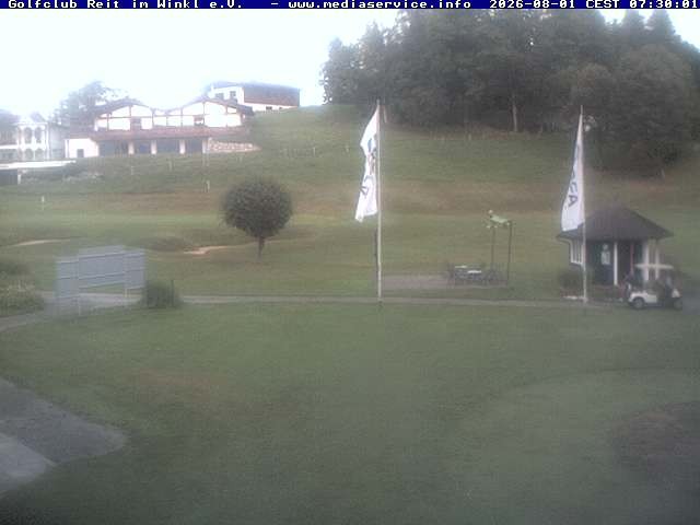 Archiv Foto Webcam Reit im Winkl: Golfplatz
