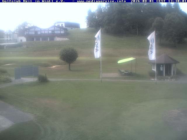 Archiv Foto Webcam Reit im Winkl: Golfplatz