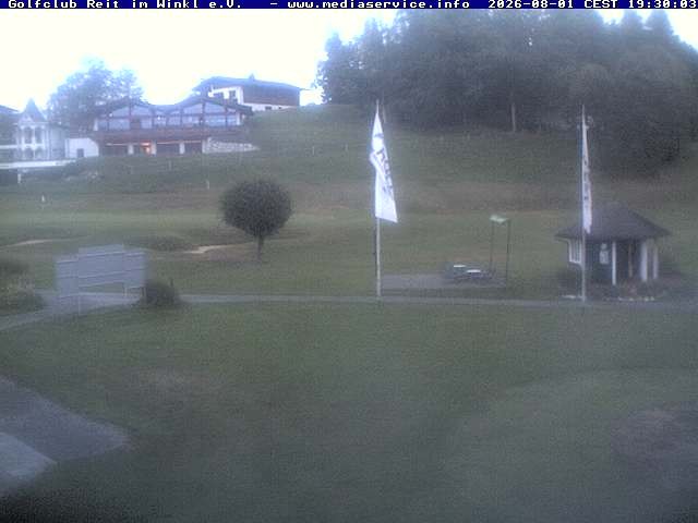 Archiv Foto Webcam Reit im Winkl: Golfplatz