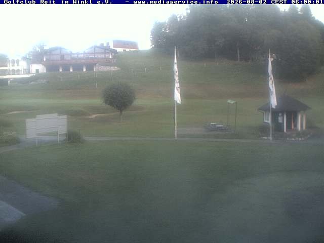 Archiv Foto Webcam Reit im Winkl: Golfplatz