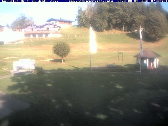 Archiv Foto Webcam Reit im Winkl: Golfplatz