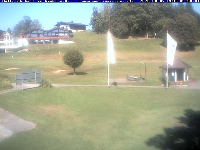 Archiv Foto Webcam Reit im Winkl: Golfplatz