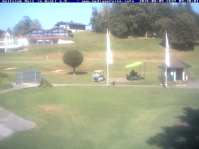 Archived image Webcam Golf course Reit im Winkl-Kössen