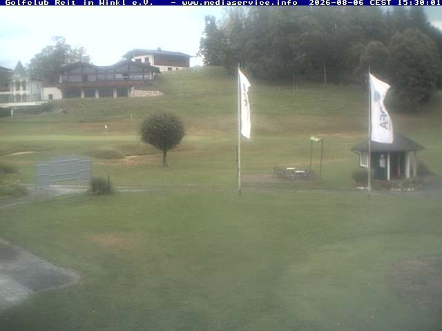Archiv Foto Webcam Reit im Winkl: Golfplatz