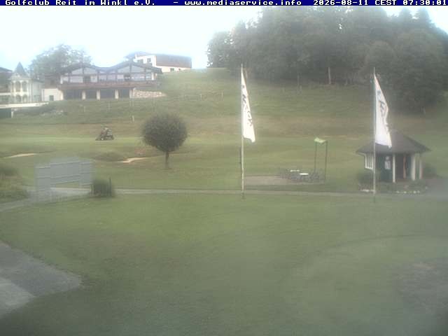 Archiv Foto Webcam Reit im Winkl: Golfplatz