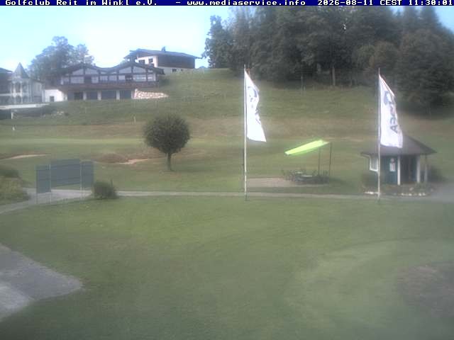 Archiv Foto Webcam Reit im Winkl: Golfplatz