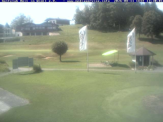 Archiv Foto Webcam Reit im Winkl: Golfplatz