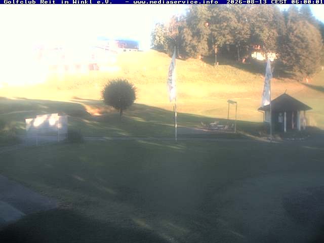 Archiv Foto Webcam Reit im Winkl: Golfplatz