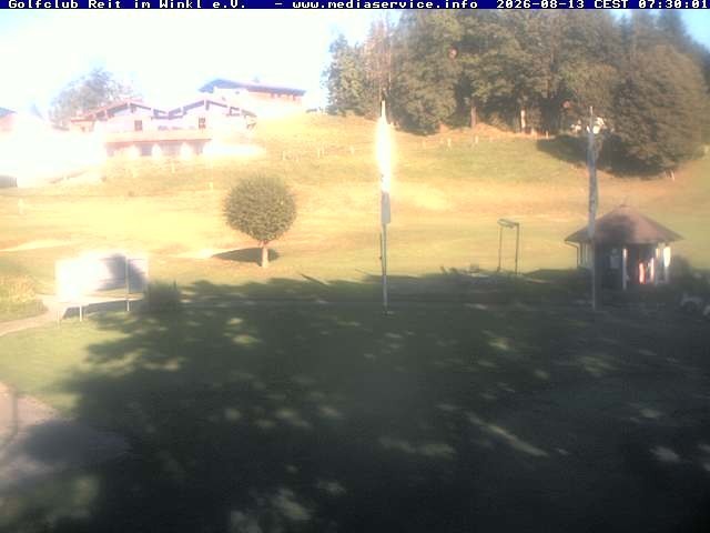 Archiv Foto Webcam Reit im Winkl: Golfplatz