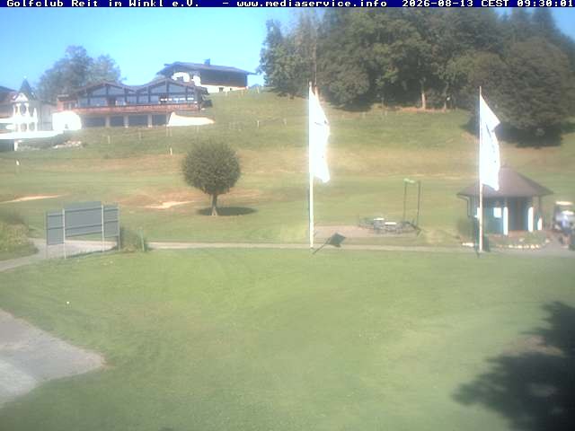 Archiv Foto Webcam Reit im Winkl: Golfplatz