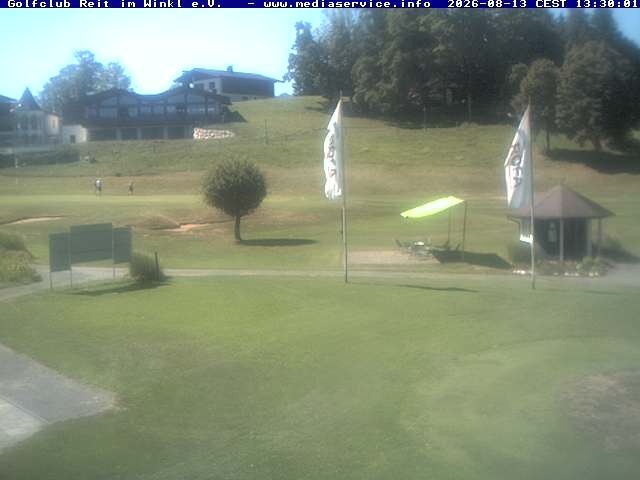 Archiv Foto Webcam Reit im Winkl: Golfplatz