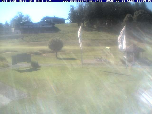 Archiv Foto Webcam Reit im Winkl: Golfplatz