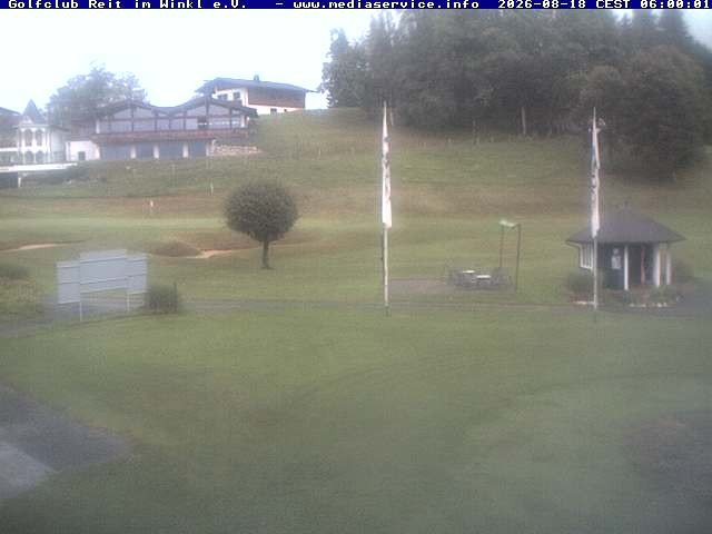 Archiv Foto Webcam Reit im Winkl: Golfplatz