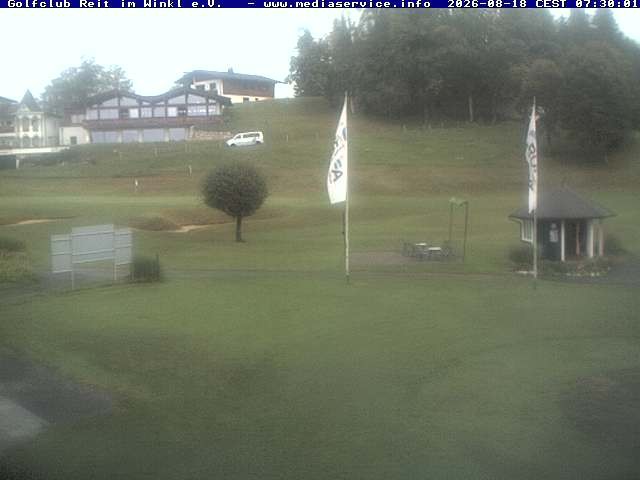 Archiv Foto Webcam Reit im Winkl: Golfplatz