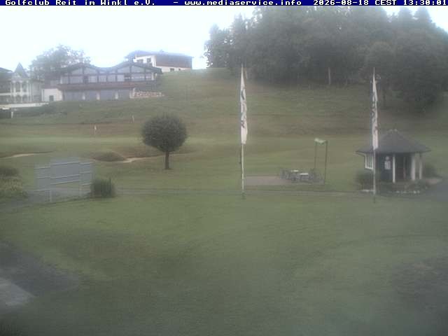 Archiv Foto Webcam Reit im Winkl: Golfplatz