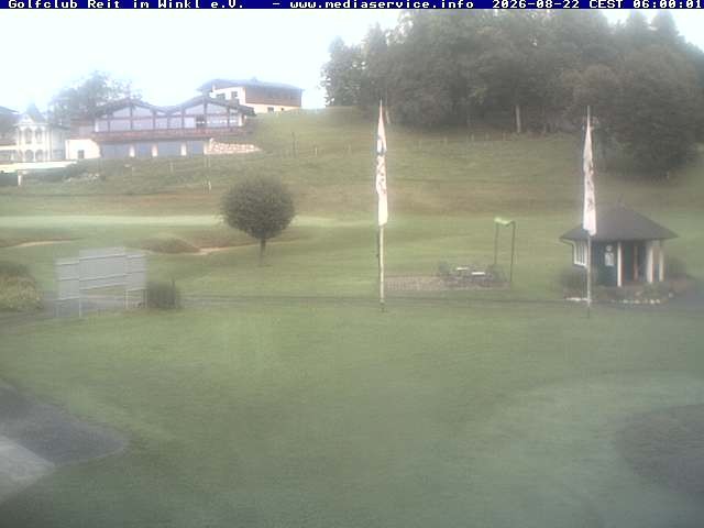Archiv Foto Webcam Reit im Winkl: Golfplatz