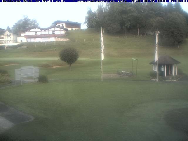 Archiv Foto Webcam Reit im Winkl: Golfplatz