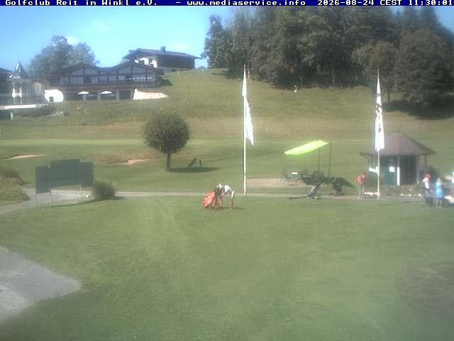 Archived image Webcam Golf course Reit im Winkl-Kössen