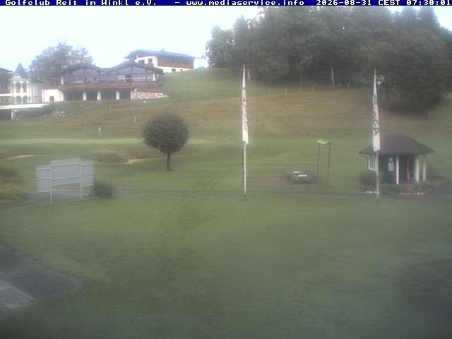 Archiv Foto Webcam Reit im Winkl: Golfplatz