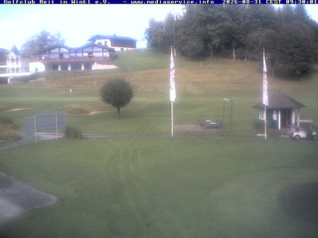 Archiv Foto Webcam Reit im Winkl: Golfplatz