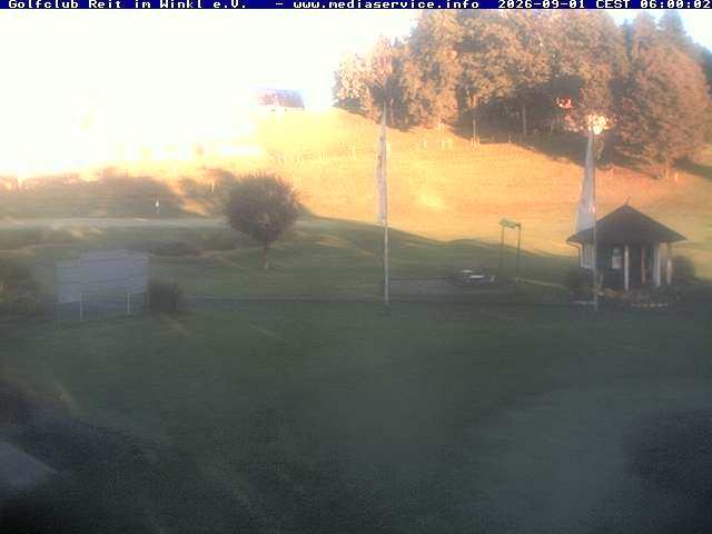 Archiv Foto Webcam Reit im Winkl: Golfplatz