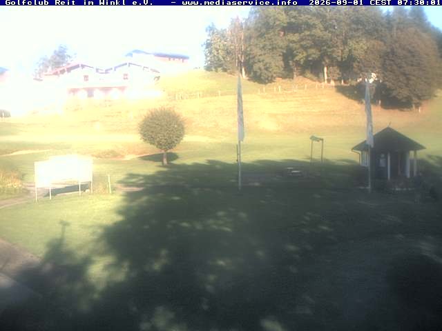 Archiv Foto Webcam Reit im Winkl: Golfplatz