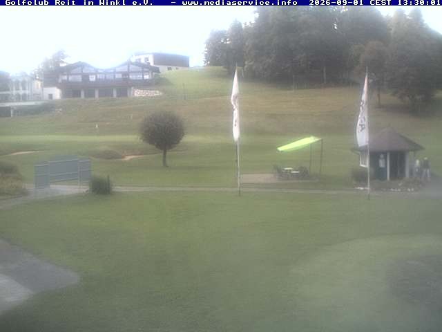 Archiv Foto Webcam Reit im Winkl: Golfplatz