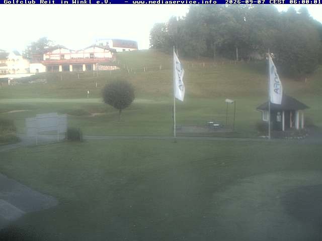 Archiv Foto Webcam Reit im Winkl: Golfplatz