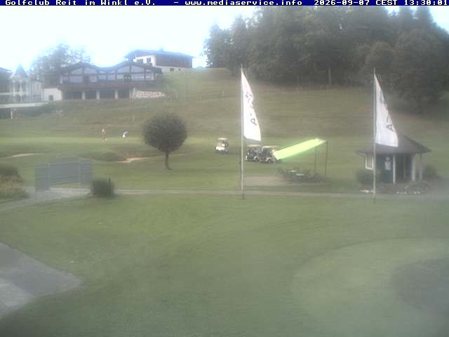 Archiv Foto Webcam Reit im Winkl: Golfplatz