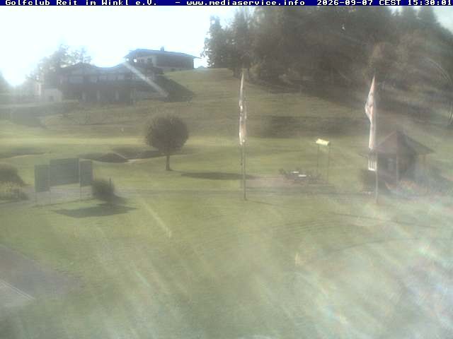 Archiv Foto Webcam Reit im Winkl: Golfplatz