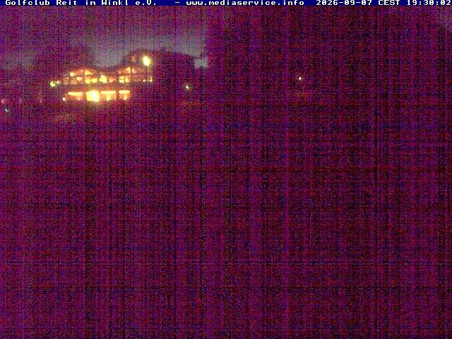 Archiv Foto Webcam Reit im Winkl: Golfplatz