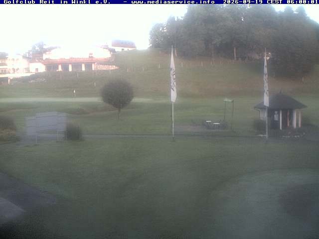 Archiv Foto Webcam Reit im Winkl: Golfplatz