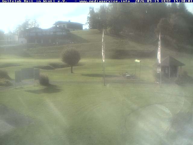 Archiv Foto Webcam Reit im Winkl: Golfplatz
