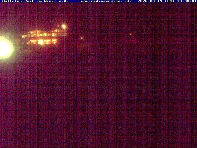 Archiv Foto Webcam Reit im Winkl: Golfplatz