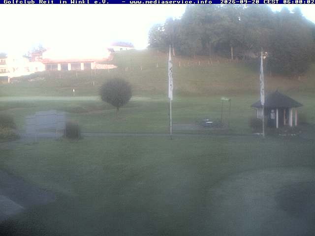 Archiv Foto Webcam Reit im Winkl: Golfplatz