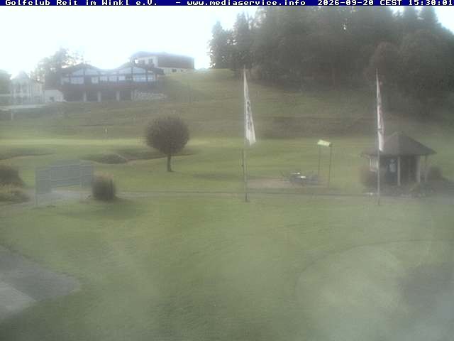 Archiv Foto Webcam Reit im Winkl: Golfplatz