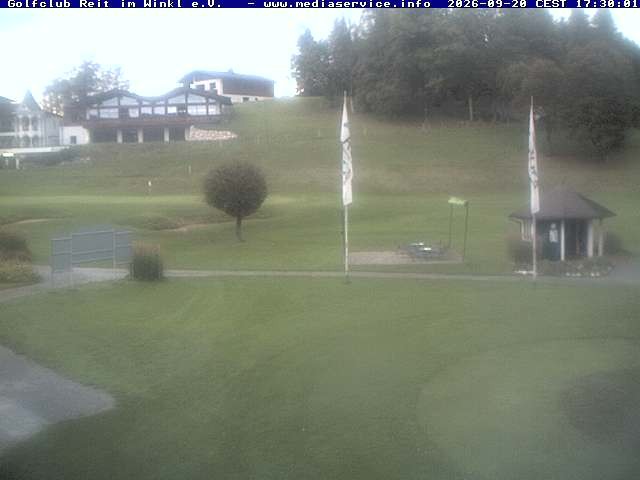 Archiv Foto Webcam Reit im Winkl: Golfplatz