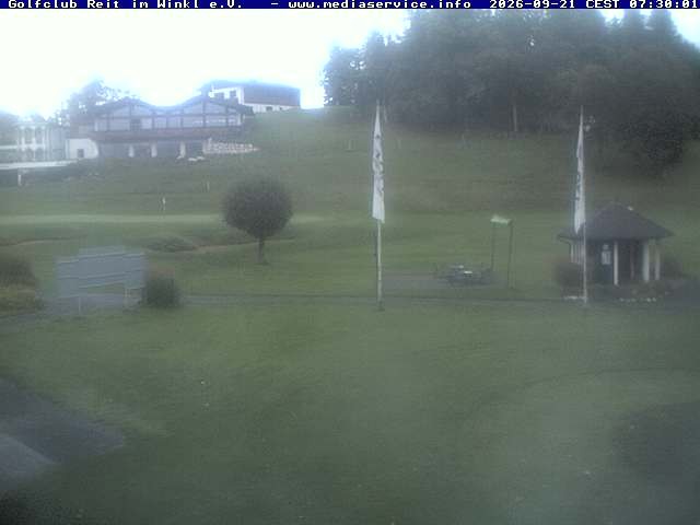 Archiv Foto Webcam Reit im Winkl: Golfplatz
