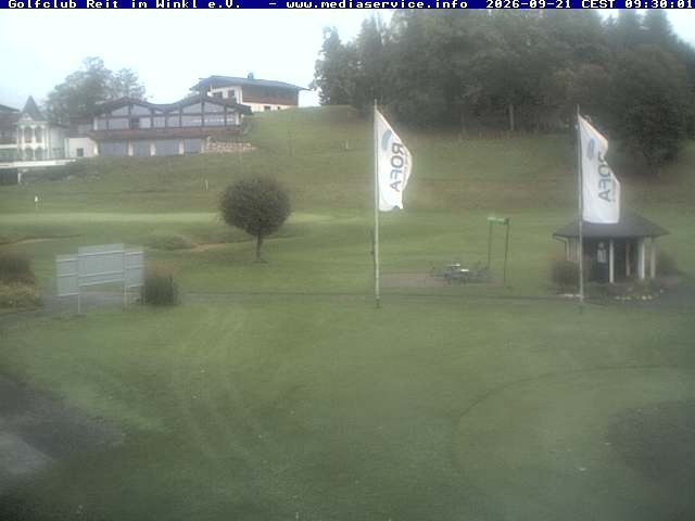 Archiv Foto Webcam Reit im Winkl: Golfplatz