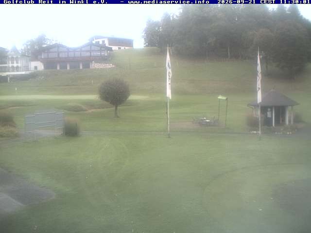 Archiv Foto Webcam Reit im Winkl: Golfplatz