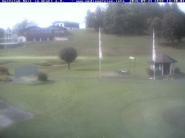 Archiv Foto Webcam Reit im Winkl: Golfplatz